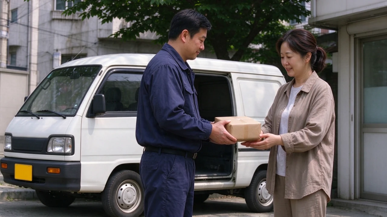 소형 퀵서비스 서비스 예시